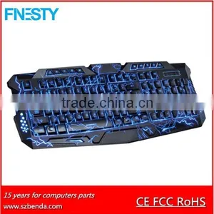 2015 Newest Economic Best Selling Multimedia Wired Keyboard Led Backlit thumbnail-1