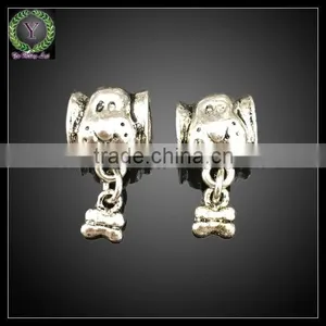 Wholesale Tibet Zinc Alloy Delicate Pig Head Charm Jewelry Pendant thumbnail-1