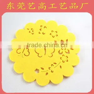 Hollow Soft Pvc 2d Cup Coaster for Home Decor thumbnail-1