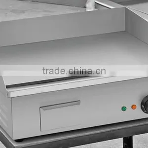 Commercial Electric Stainless Steel Griddle Grill Hot Plate 3KW Absolute Quality thumbnail-1