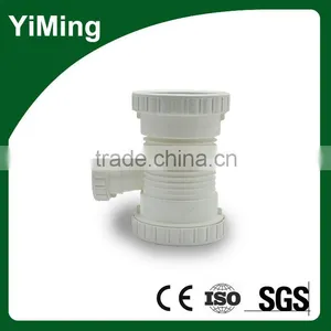 YiMing Pvc Spiral Silencer y Tee of Pipe Fittings thumbnail-1