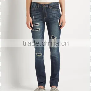 China Apparel Wholesale Denim Clothing Manufacturer Lady Jean thumbnail-4