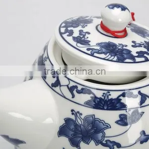 Classics China Flower Design Small Ceramic Tea Pot thumbnail-3