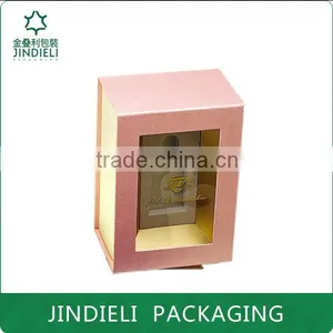 Personalized Fashion Pink Perfume Box With Clear Window thumbnail-1