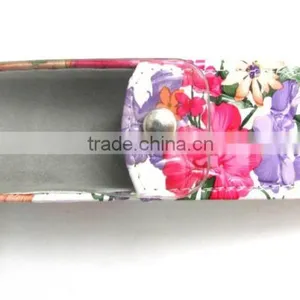Colorful Flower Pattern Handmade Eyeglasses Glasses Case thumbnail-4