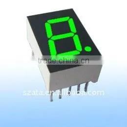 Amber Color 2.3 Inch 7 Segment Led Numberic Display 1 Digit thumbnail-1