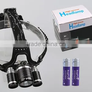 IP67 Waterproof Headlamp Rechargeable Head Light High Power Led Headlight Miner Lamp Moving Emergency Flashlight Head thumbnail-2