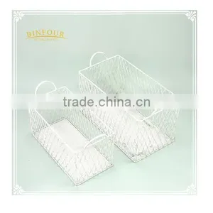 Wholesale Home Decoration Metal Wire Fruit Basket thumbnail-1