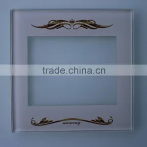 Glass Switch Plate Covers Electrical Outlet Glass Covers Panel Light Switch Glass Cover Plates thumbnail-2