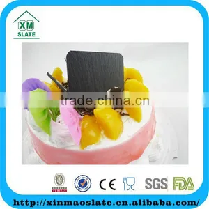 [factory Direct] 14x5cm Cut Edge Rectangle Shape Cupcake Toppers Item DGQ-1405RD1AY thumbnail-1