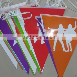 High Quality Birthday Party Wedding Site Decorative Fabric Bunting thumbnail-4