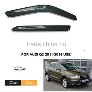 CAR DOOR VISOR RAIN DEFLECTOR WINDOW VISOR DEFLECTOR FOR AUDI Q3 2011-2014 USE thumbnail-1