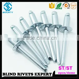 HOT SELLING DOME HEAD DIN 7337 ALL STEEL RIVETS thumbnail-4