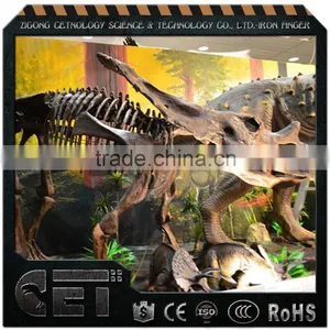 Resin Dinosaur Skeleton Stegosuarus Skeleton Statue thumbnail-4