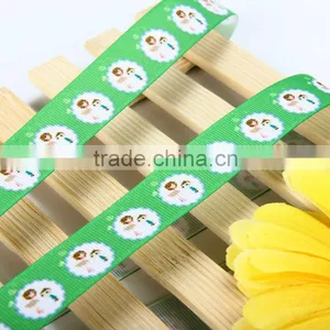 Cartoon Printed Grosgrain Ribbon thumbnail-1