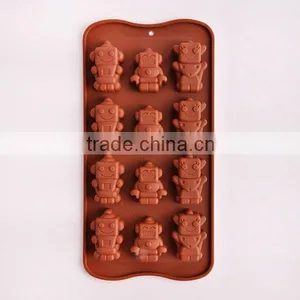 Silicon Cake Forms Robort Shape thumbnail-1