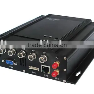 4-CH Hard Disk Vehicle DVR With Built-in 3G and Wifi Module thumbnail-1