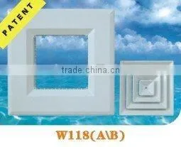 ABS Plastic Ceiling Air Diffuser, Square Ceiling Air Diffuser thumbnail-6