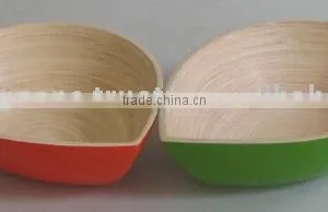 Lacquered Bamboo Bowl thumbnail-1