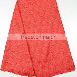 2015 Wholesale High Quality Polish Lace Swiss Voile Lace for Garment thumbnail-1
