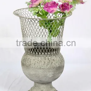 French Antique Bronze Vase for Home Decor thumbnail-1