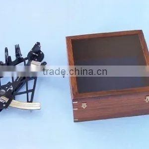 Big Size Nautical Sextant With Wooden Box thumbnail-1