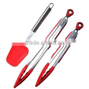 9"&10" Kitchen Utensils Stainless Steel Food Tong thumbnail-1