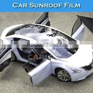 SINO Super Quality Glossy Black Car Sunroof Protective Film thumbnail-3