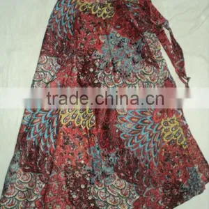 Indian Printed Long Skirts Wholesale for Bulk thumbnail-1
