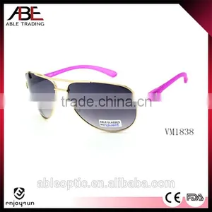 2016 Women Color Classic Vogue Uv400 Lens Polarized Glasses Metal Sunglasses Eyewear OEM thumbnail-1