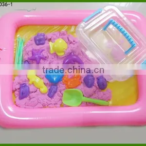 2015 Kids Educational Toy Magic Dynamic Space Sand Coloured Sand Model Sand thumbnail-1
