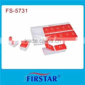 Hot Sale Removable Medication Plastic Pill Boxes thumbnail-1