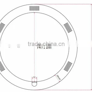 Diameter 205mm 11w Circular LED T9 Tube Light CE, ROHS Ring Tube thumbnail-2