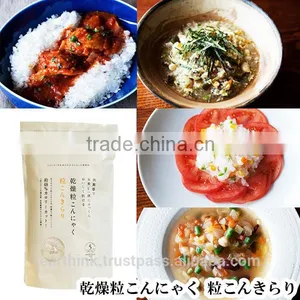 Healthy Popular Japanese Dried Konjak Rice Tubukonkirari 325g thumbnail-2