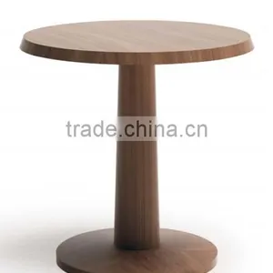 Solid Wood Small Round Table (T-88) thumbnail-1