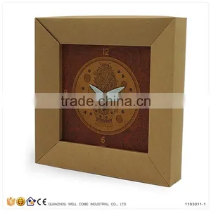 Cheap Customized DIY Recycled Paper Wall Clocks With Photo Frame thumbnail-3