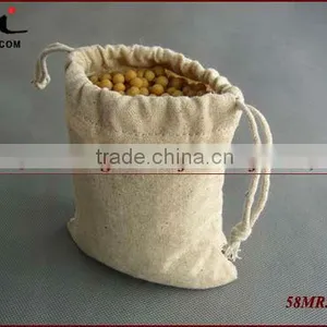 Small Linen Bags,Cloth Drawstring Pouch Bags,Linen Bags,Linen Drawstring Bags,Linen Gift Bag thumbnail-1