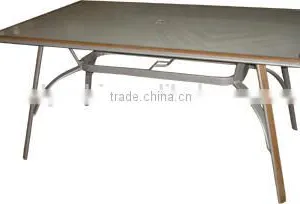 Outdoor Furniture Sling Table Brush Bronze Color thumbnail-5