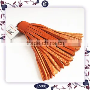 6 Inches Leather Tassel for Fashion Ladies Necklace thumbnail-1