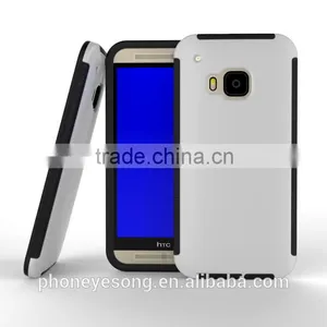 Shenzhen Factory Direct Sale Mobile Accessories 2 in 1 Tpu pc Phone Case for HTC M9 thumbnail-5