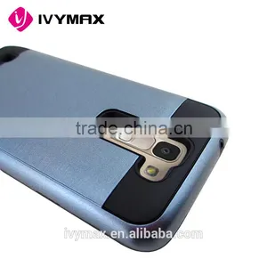 IVYMAX Rugged Hybrid Rubber Shockproof Hard Case Slim Cover For LG K7 Tribute 5 Phone Case thumbnail-3