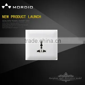 2016 Hot Design PC White 5 Pin MF Wall Socket thumbnail-1