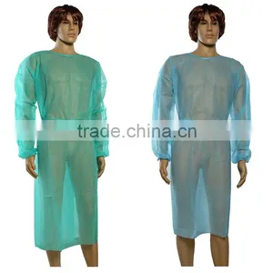 Sterile Disposable Non Woven Surgical Isolation Patient Gown thumbnail-5