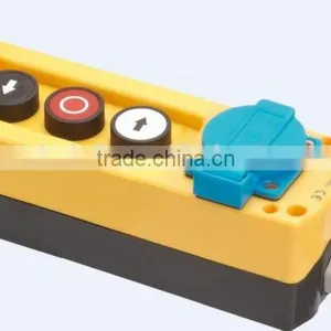 European Socket Push Pull Button Control Box Switch Five Holes LAY5-BPH571P thumbnail-1