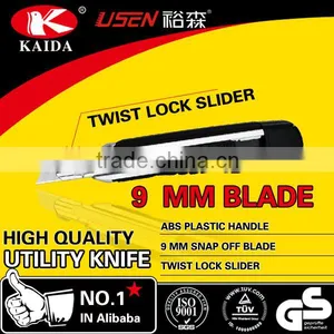 Stationery Cutter 9mm 5PCS Auto Loading Blade Utility Cutter Knife thumbnail-1