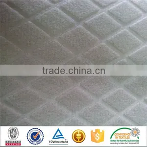 Car Interior Plaid Pattern Embossed Velour Embossed Textile Fabric thumbnail-4