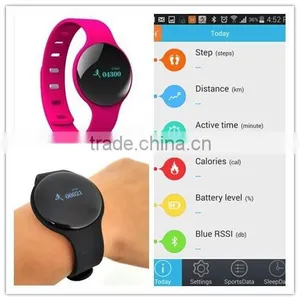 IOS Android Custom Wholesale Fitness Wristband,sleeping Monitor,smart Bracelet thumbnail-1