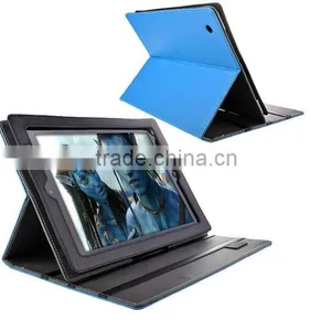 Super-thin Genuine Leather Protective Case With Wake-up Function Compatible For IPad2 (leather Case for P1010/leather Case) thumbnail-1