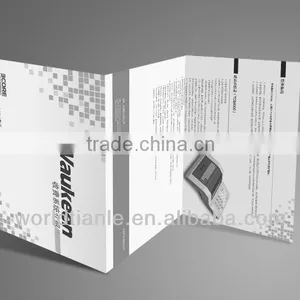 2013 Hot Sales! Different Size Full Color Printing Folded Leaflet thumbnail-1