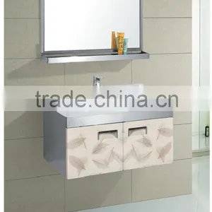 5506A Stainless Steel 60cm Bathroom Vanity Cabinet thumbnail-3